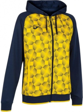 Олімпійка (мастерка) жіноча Joma SUPERNOVA III темно-синьо-жовта 901430.339