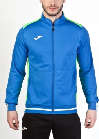 Олімпійка (мастерка) Joma CAMPUS II синьо-салатова 100420.720