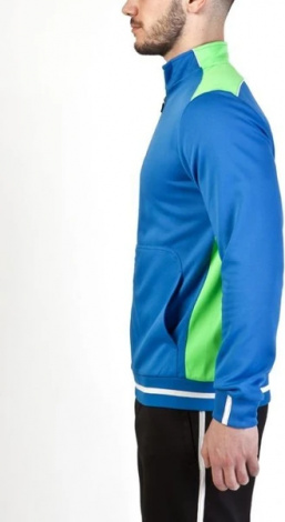 Олімпійка (мастерка) Joma CAMPUS II синьо-салатова 100420.720