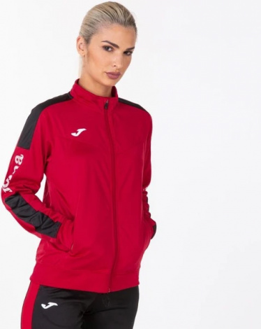Олімпійка (мастерка) жіноча Joma CHAMPION IV червоно-чорна 900380.601