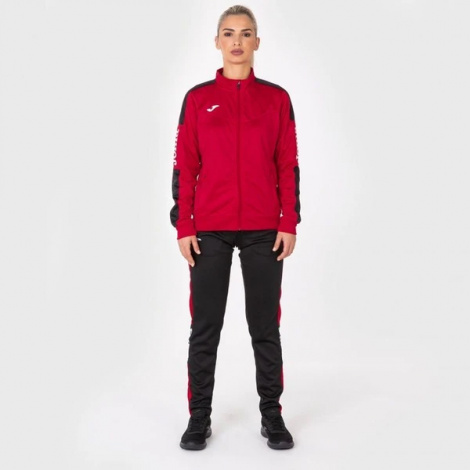Олімпійка (мастерка) жіноча Joma CHAMPION IV червоно-чорна 900380.601