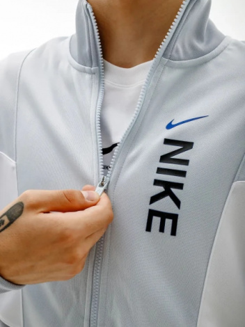 Олімпійка (мастерка) Nike M NSW HYBRID PK TRACKTOP сіра FB1626-043