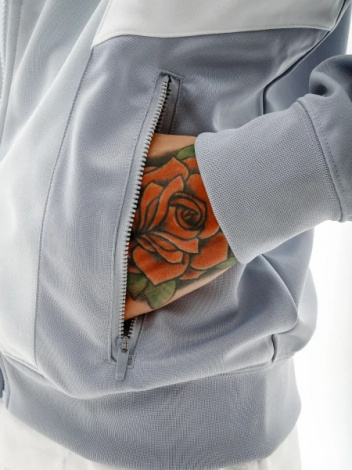 Олімпійка (мастерка) Nike M NSW HYBRID PK TRACKTOP сіра FB1626-043