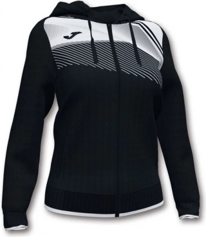 Олімпійка (мастерка) жіноча Joma SUPERNOVA II чорно-біла 901067.102