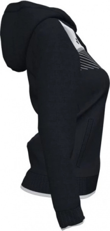 Олімпійка (мастерка) жіноча Joma SUPERNOVA II чорно-біла 901067.102