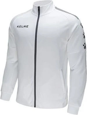 Олимпийка (мастерка) Kelme Training Jacket бело-черная 3881324.9103
