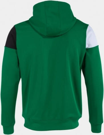 Олімпійка (мастерка) з капюшоном Joma CREW V зелено-чорно-біла 103087.451