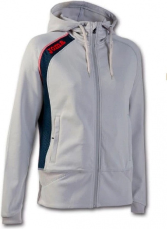 Олімпійка (мастерка) жіноча з капюшоном Joma ELITE V сіра 900211.251