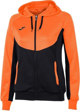 Олімпійка (мастерка) жіноча Joma ESSENTIAL оранжево-чорна 900699.307