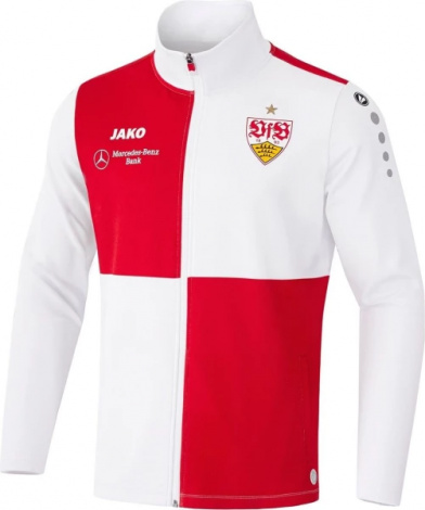 Олимпийка (мастерка) Jako VFB STUTTGART красно-беая ST8721S-11