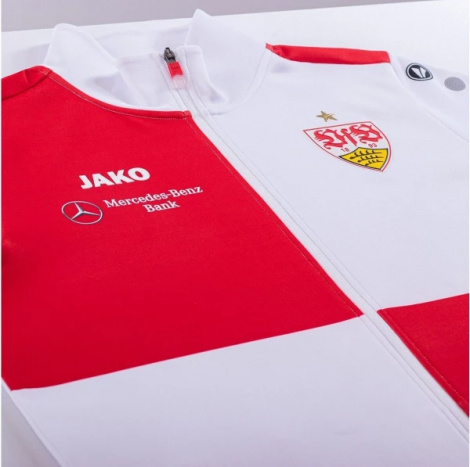 Олимпийка (мастерка) Jako VFB STUTTGART красно-беая ST8721S-11