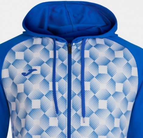 Олимпийка (мастерка) Joma SUPERNOVA III сине-белая 102262.702
