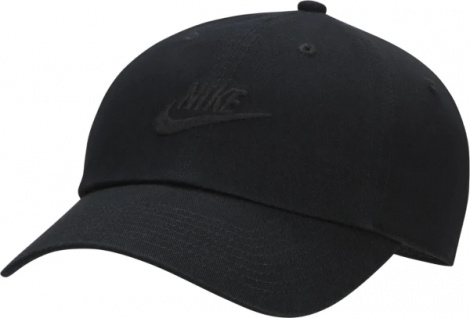 Кепка Nike U NK CLUB CAP U CB FUT WSH L чорна FB5368-010