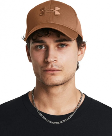 Кепка Ua Men'S Blitzing Коричневый Мужской M/L
