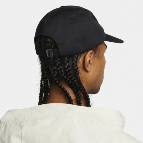 Кепка Nike U NK CLUB CAP U FB SWSH WSH L чорна FN4405-010