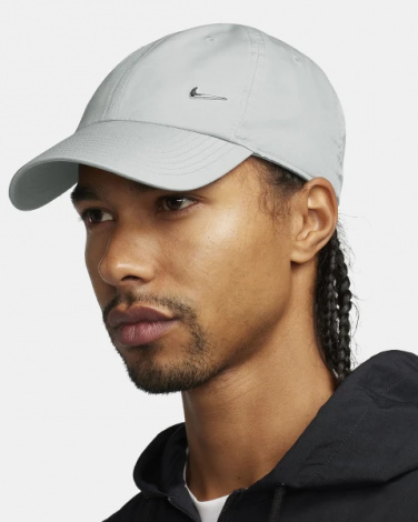 Кепка Nike U NK DF CLUB CAP U CB MTSWSH L сіра FB5372-077