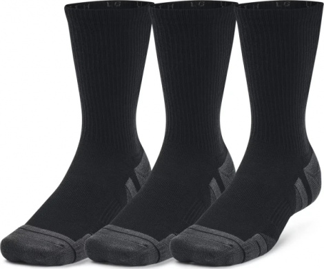 Шкарпетки Under Armour PERFORMANCE TECH 3PK CREW чорні (3 пари) 1379512-001