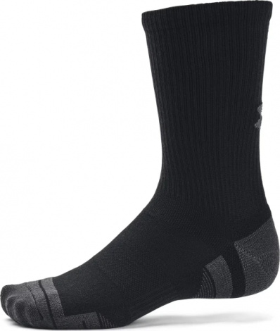 Шкарпетки Under Armour PERFORMANCE TECH 3PK CREW чорні (3 пари) 1379512-001