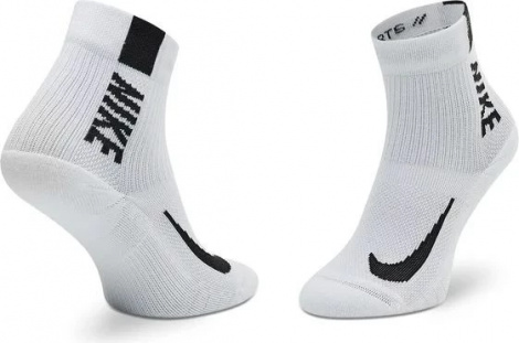 Шкарпетки Nike U NK MLTPLIER ANKLE 2PR білі SX7556-100