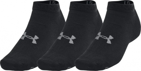 Шкарпетки Under Armour ESSENTIAL LOW CUT 3PK чорні (3 пари) 1382958-001