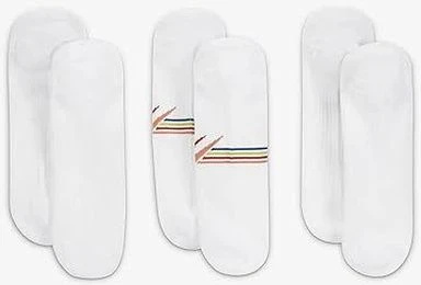 Носки Nike W Nk Everyday Plus Ltwt Ns 3Pr Белый Женский 34-38