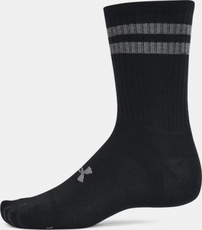Шкарпетки Under Armour ESSENTIAL 6PK CREW чорні (6 пар) 1387058-001