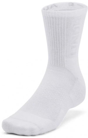 Шкарпетки Under Armour 3-MAKER 3-PACK MID-CREW білі (3 пари) 1373084-100