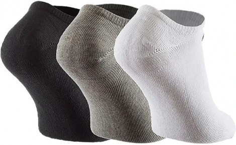 Шкарпетки Nike Value No Show різнокольорові (3 пари) SX2554-901