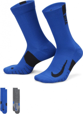 Шкарпетки Nike U NK MLTPLIER CRW 2PR - 144 різнокольорові SX7557-937