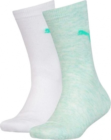 Носки Puma Kids Classic Sock 2P Мятный, Белый Детский 39-42