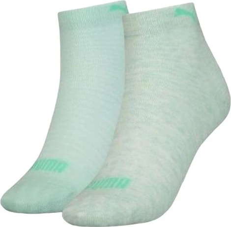 Шкарпетки жіночі Puma QUARTER 2P WOMEN м'ятні (2 пари) 183006001-001