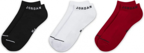 Шкарпетки Nike JORDAN UJ ED CUSH POL NS 3PR 144 різнокольорові (3 пари) DX9656-902
