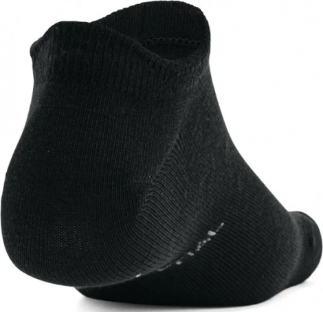 Носки Under Armour ESSENTIAL NO SHOW 6PK черные (6 пар) 1370542-001