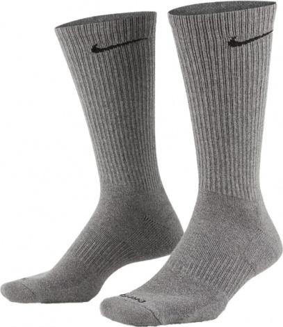 Шкарпетки Nike U NK ED PLS CSH CRW 6PR - 132 сірі (6 пар) SX6897-065