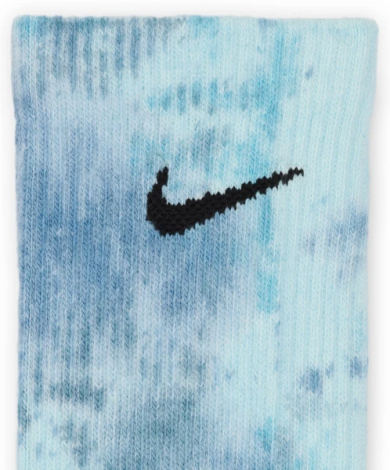Шкарпетки Nike EVERYDAY PLUS CUSHIONED CREW 2-PAIRS жовто-блакитні (2 пари) FJ0747-906