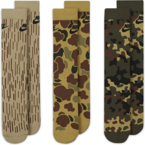 Носки Nike U NK EVERYDAY ESSENTIAL CREW разноцветные (3 пары) DH3414-903