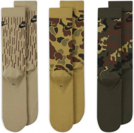 Носки Nike U NK EVERYDAY ESSENTIAL CREW разноцветные (3 пары) DH3414-903