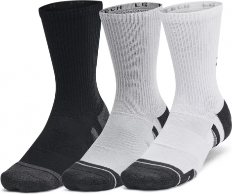 Носки Ua Unisex Perf Tech 6Pk Crew Черный, Серый, Белый Унисекс Lg