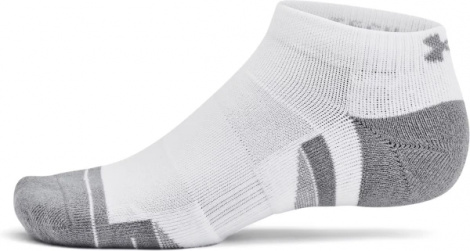 Шкарпетки Under Armour PERFORMANCE TECH 6-PACK LOW SOCKS біло-сірі (6 пар) 1386244-100