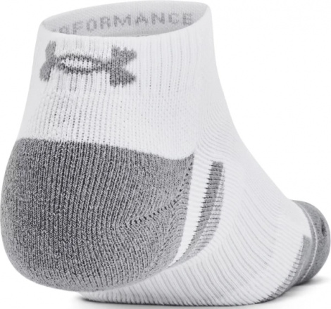 Шкарпетки Under Armour PERFORMANCE TECH 6-PACK LOW SOCKS біло-сірі (6 пар) 1386244-100