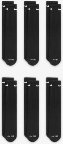 Носки Nike U Nk Ed Pls Csh Crw 6Pr - 132