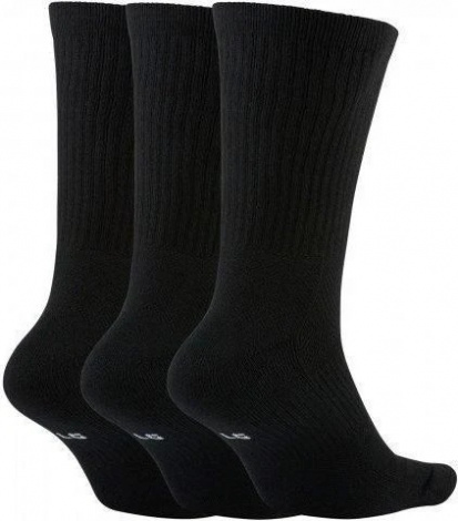 Шкарпетки Nike CREW EVERYDAY BBALL чорні 3 пари DA2123-010