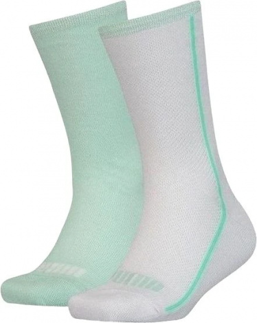 Шкарпетки дитячі Puma GIRLS MESH SOCK 2P м'ятно-білі (2 пари) 104006001-011
