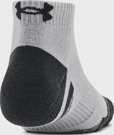 Шкарпетки Under Armour PERFORMANCE TECH 3PK LOW біло-сіро-чорні (3 пари) 1379504-011