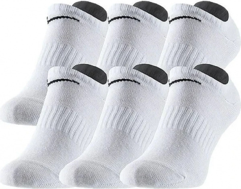 Шкарпетки Nike EVERYDAY LIGHTWEIGHT (6 пар) білі SX7679-100