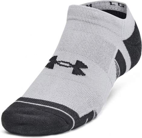 Шкарпетки Under Armour PERFORMANCE TECH 6PK NO SHOW SOCKS білі, сірі, чорні (6 пар) 1386243-011