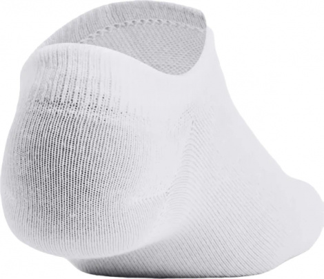 Шкарпетки Under Armour ESSENTIAL NO SHOW 6PK білі (6 пар) 1382611-100