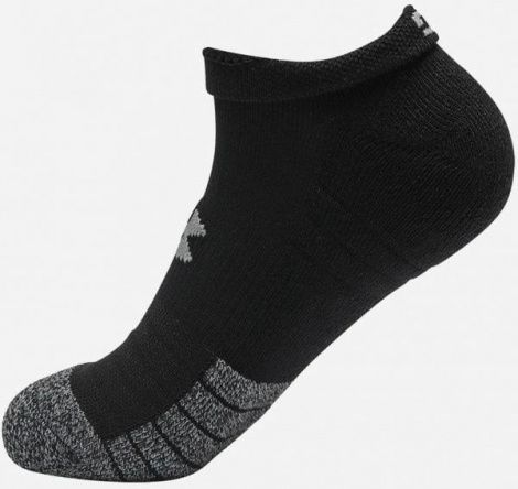 Шкарпетки Under Armour HEATGEAR NO SHOW 3PK чорні (3 пари) 1346755-001