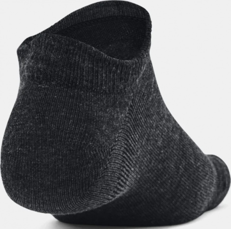 Шкарпетки Under Armour ESSENTIAL NO SHOW 3PK чорні (3 пари) 1382623-001