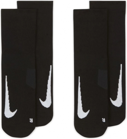 Шкарпетки Nike U NK MLTPLIER ANKLE 2PR - 144 чорні SX7556-010